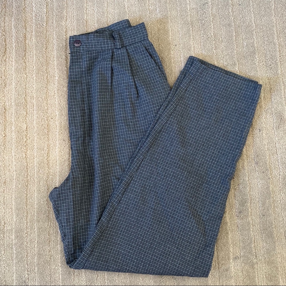 Plaid Dress Pants